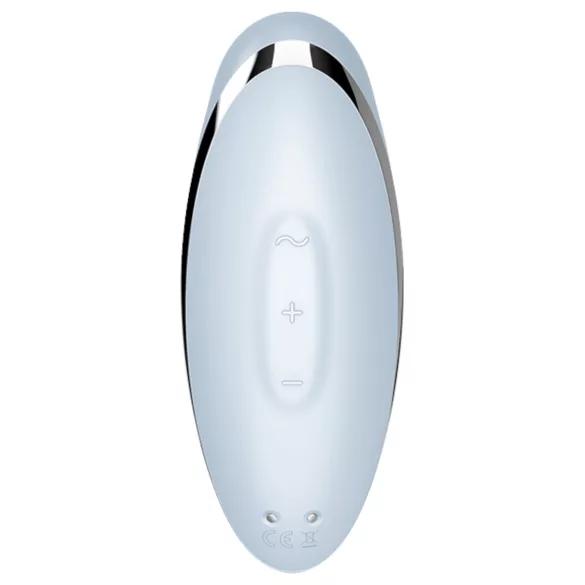Satisfyer Tap & Climax 2 - 2in1 Klitoris- & Vibrationsstimulator (blau)