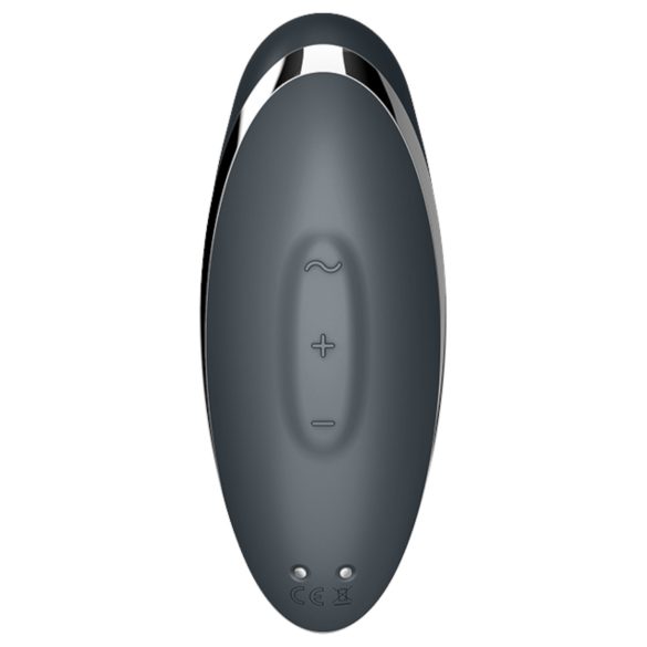 Satisfyer Tap & Climax 2 - 2in1 Klitoris-Vibrator (grau)