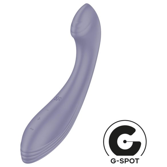 Satisfyer G-Force - Wiederaufladbarer, wasserdichter G-Punkt-Vibrator (lila)