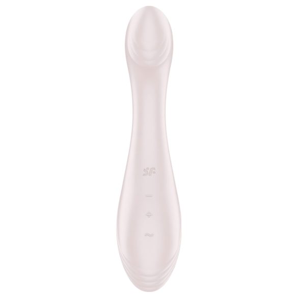 Satisfyer G-Force - wiederaufladbarer, wasserdichter G-Punkt Vibrator (Beige)