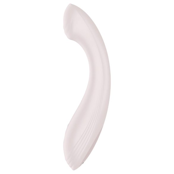 Satisfyer G-Force - wiederaufladbarer, wasserdichter G-Punkt Vibrator (Beige)
