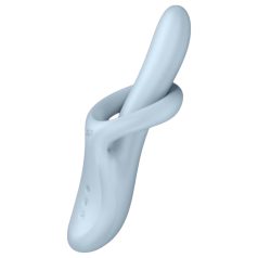   Satisfyer Heat Flex 4 - Erwärmbarer Klitoris-Vibrator (Silber)