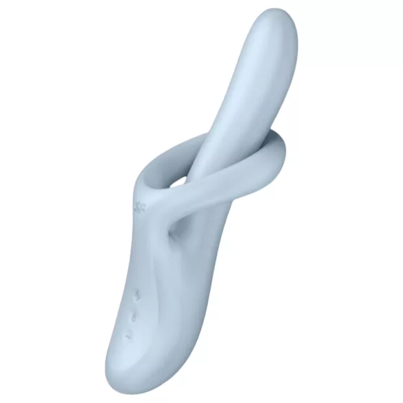 Satisfyer Heat Flex 4 - Erwärmbarer Klitoris-Vibrator (Silber)
