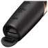 Satisfyer Perfect Kiss - Lippenstift-Vibrator (schwarz)