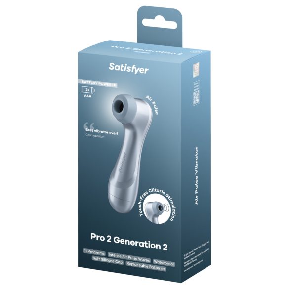Satisfyer Pro2 Gen2 - Druckwellen-Klitorisstimulator (blau)