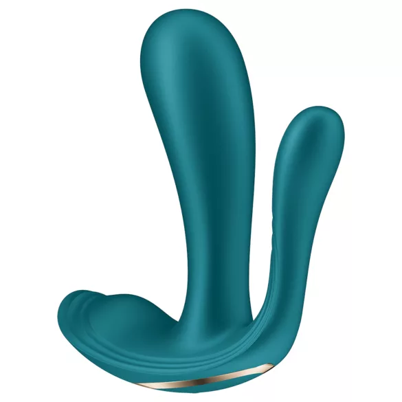 Satisfyer Top Secret+ - tragbarer Vibrator mit 3 Armen (grün)