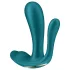 Satisfyer Top Secret+ - tragbarer Vibrator mit 3 Armen (grün)