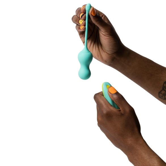 ROMP Cello - Vibrations-Geschenkball mit Fernbedienung (Grün)