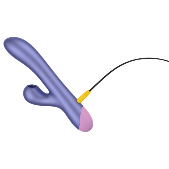 ROMP Pulse - G-Punkt Vibrator mit Luftwellen-Klitorisstimulator (lila)