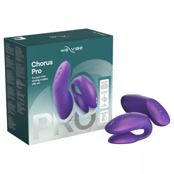 We-Vibe Chorus Pro - Intelligenter Paarvibrator mit Fernbedienung (Lila)