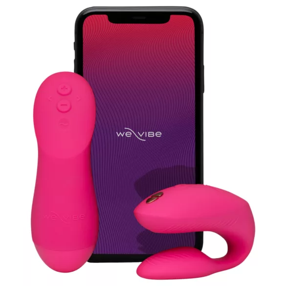We-Vibe Chorus Pro - Paarvibrator mit App- und Fernbedienung (pink)