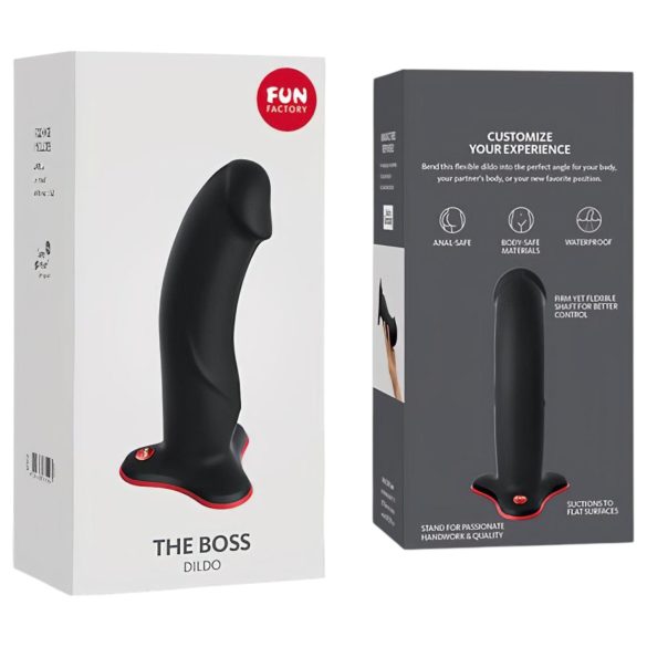 Fun Factory The Boss Dildo - Saugnapf (schwarz)