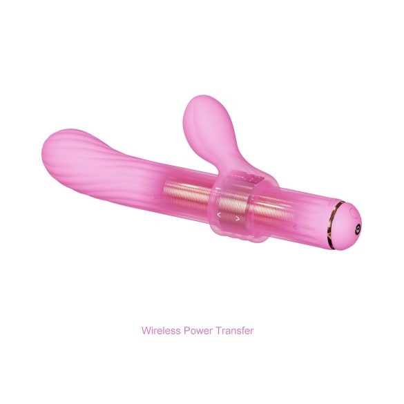 Magic Stick - Vibrator mit Ersatzaufsätzen (Pink)