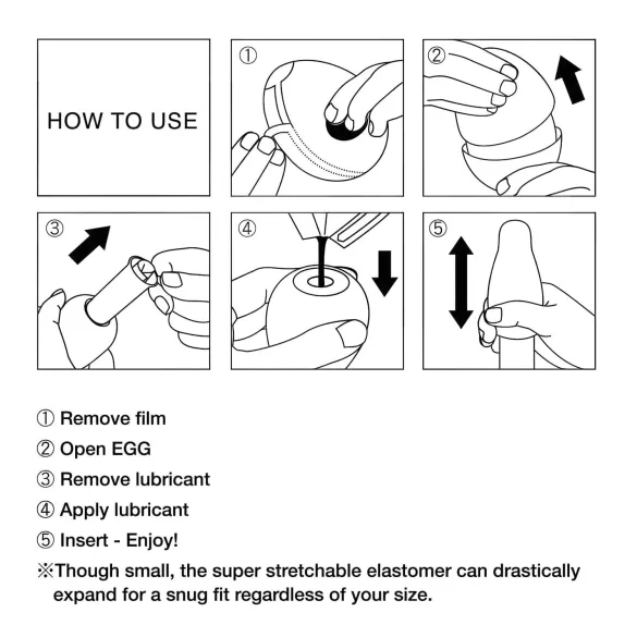 TENGA Egg Ring - Ei-Masturbator (1 Stk.)