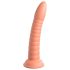 Dillio Wild Thing - gerillter Dildo (19cm) - Orange