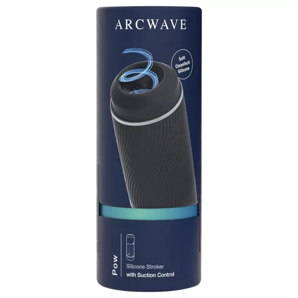 Arcwave Pow - manueller Saugmasturbator (schwarz)