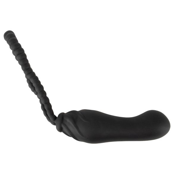 Black Velvet Perfect Fit - Strap-On-Dildo (schwarz)