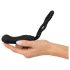 Black Velvet Perfect Fit - Strap-On-Dildo (schwarz)
