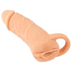 Nature Skin - Penismanschette & Masturbator - 18cm (natur)