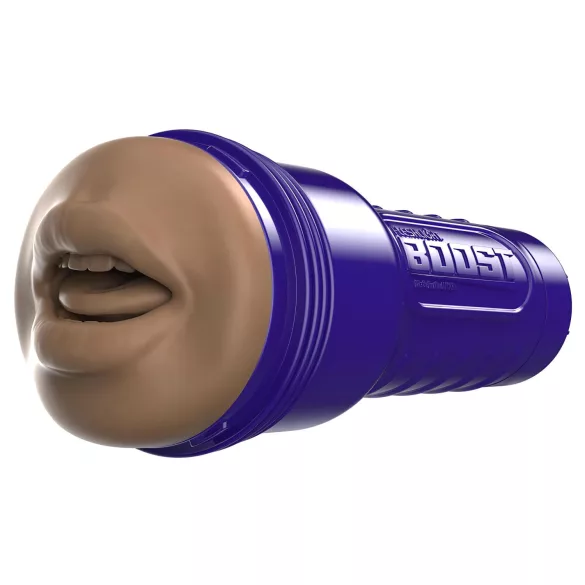 Fleshlight Boost Blow - Lebensechter Mund-Masturbator (braun)