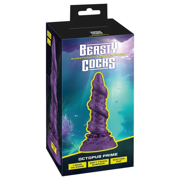 Beasty Cocks Octopus Prime - Tintenfisch-Dildo (lila)