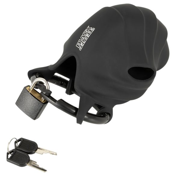 Black Velvet - Penis- & Hodenkäfig (schwarz)