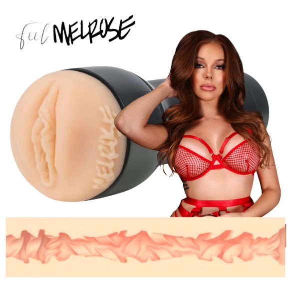 Kiiroo MelRose Michaels – Stimulation-Vagina – PowerBlow-kompatibel (natur)