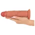 Realistixxx - naturgetreuer, doppelstrukturierter Dildo (natur)