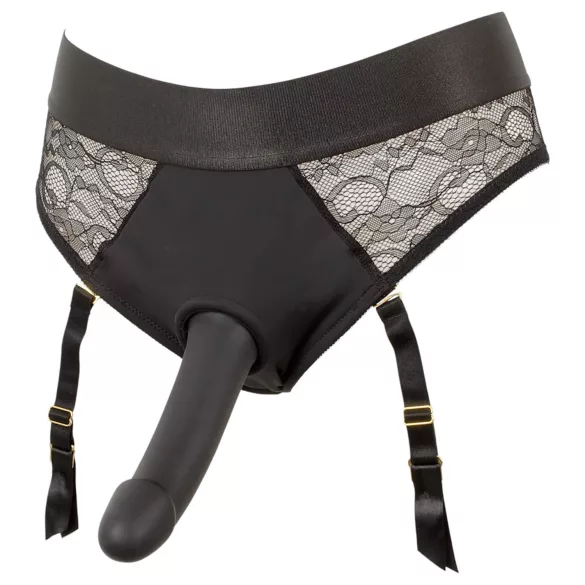 You2Toys – Strap-On Dildo mit Slip (schwarz)