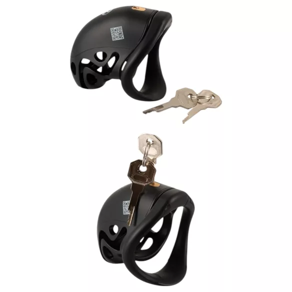 You2Toys - Peniskäfig mit Penisplug (schwarz)
