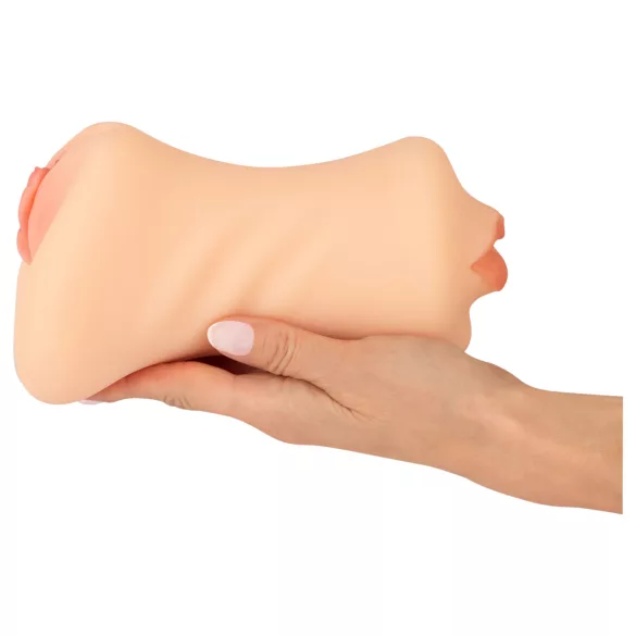 Nature Skin - Vagina- und Mund-Masturbator (natur)