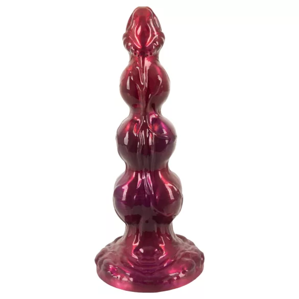 Beasty Cocks - Werwolf Willie Dildo mit Saugnapf - bordeaux (21 cm)