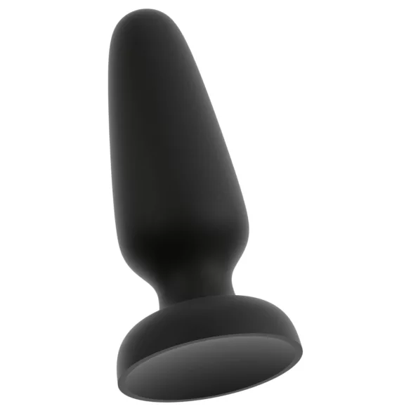 Black Velvets - Silikon Analplug mit Saugnapf (schwarz) - Größe L