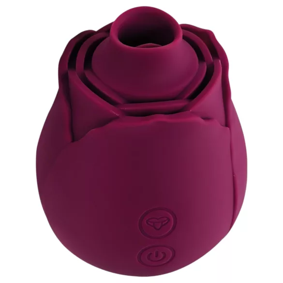 Skins Rose Flutterz - wiederaufladbarer Klitorisstimulator (lila)