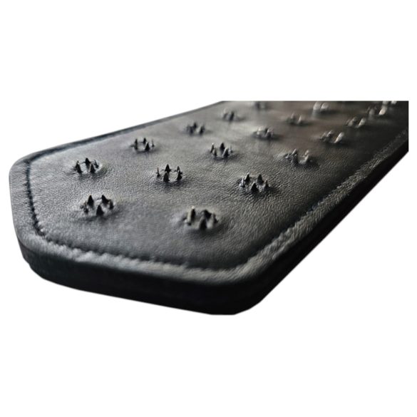 Rouge - Echtes Leder, Nietenklatsche (Schwarz)