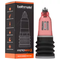 Bathmate Hydromax3 - Hydropumpe (rot)