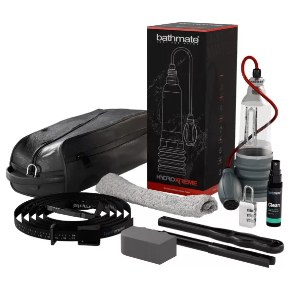 Bathmate HydroXtreme 7 Wide Boy - Hydropumpen-Set (transparent)