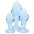 Clarity Utopian Trinity - Glas-Analplug-Set (transparent)