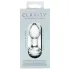 Clarity Utopian Bloom - Glas-Analplug (transparent)