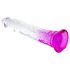 Einsame Lanze - Haftdildo (lila-transparent)