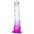 Einsame Lanze - Haftdildo (lila-transparent)