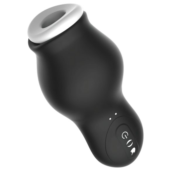 Lonely My-Dragon - Akku Saug-Vibrationsmasturbator (schwarz)