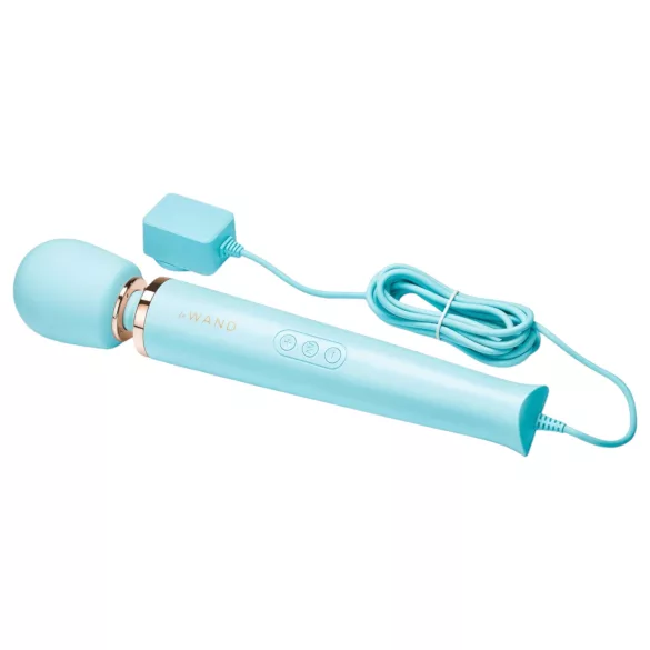 le Wand - exklusiver Massagestab mit Kabel (Blau)