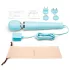 le Wand - exklusiver Massagestab mit Kabel (Blau)