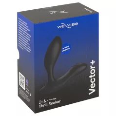 We-Vibe Vector+ - App-gesteuerter Analvibrator (schwarz)