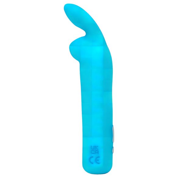 Happyrabbit Bullet - Wiederaufladbarer Hasenstabvibrator (Blau)