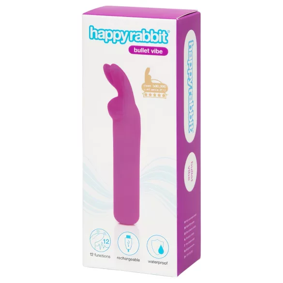 Happyrabbit Bullet - Akku Rabbit-Stabvibrator (Lila)
