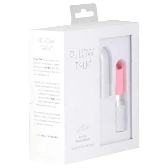 Pillow Talk Lusty - Akku-Zungen-Vibrator (pink)