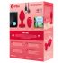 b-vibe heart - Wiederaufladbarer Analvibrator mit Fernbedienung (rot)