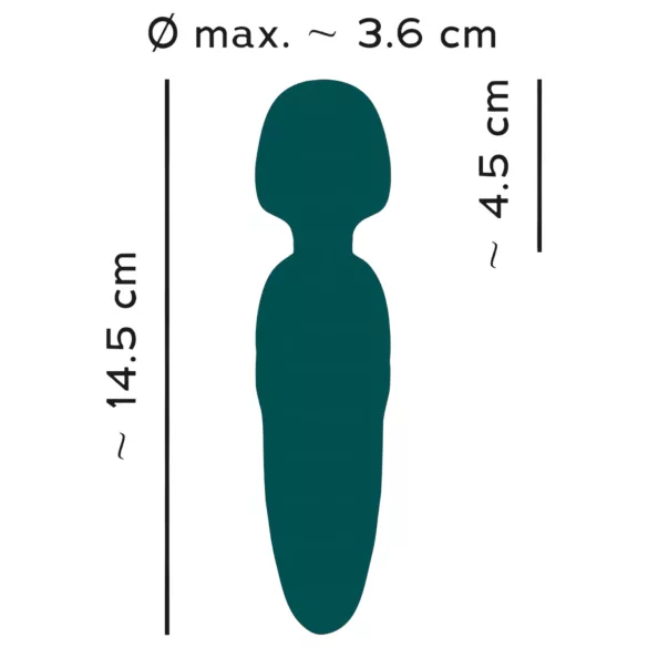 You2Toys Petite - Akku-Massagevibrator (grün)